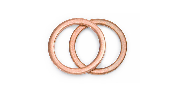 Copper Crush Washers by Russell Performance Products