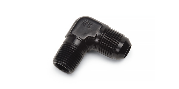 90° Flare to Pipe Adapters by Russell Performance Products