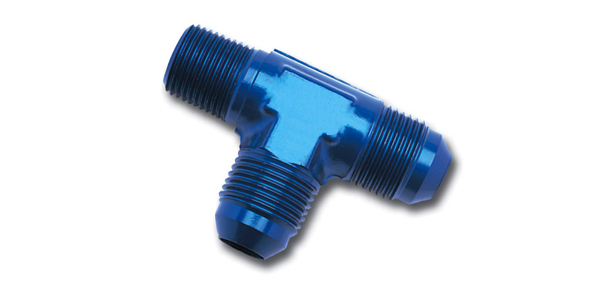 Flare to Pipe Tee on Run Adapters by Russell Performance Products