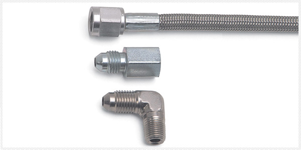 Fuel & Oil Gauge Fitting Kits by Edelbrock