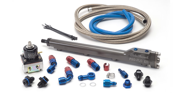 EFI Universal Plumbing Kits (Firewall To Manifold) by Edelbrock