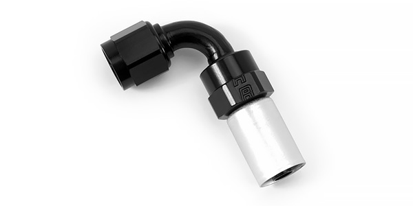 Crimp-On 90° Hose Ends by Russell Performance Products