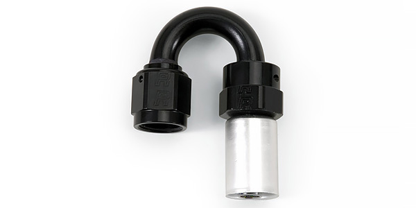 Crimp-On 180° Tight Radius Hose Ends by Russell Performance Products