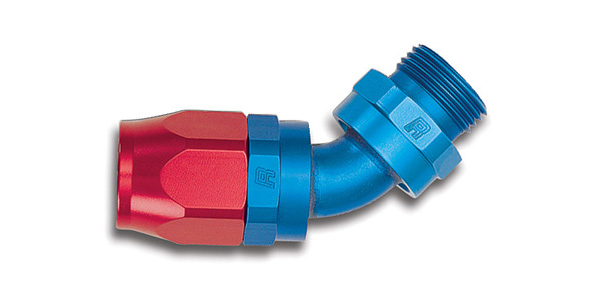 45° Radius Port Hose End O-Ring Boss by Russell Performance Products