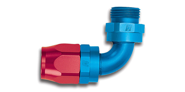 90° Radius Port Hose End O-Ring Boss by Russell Performance Products