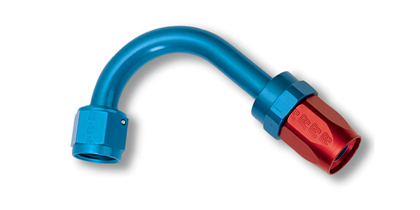 Full Flow Swivel 120° Standard Radius Hose Ends by Russell Performance Products