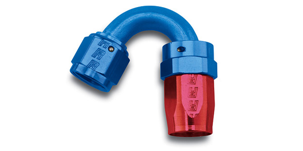 Full Flow Swivel 150° Tight Radius Hose Ends by Russell Performance Products