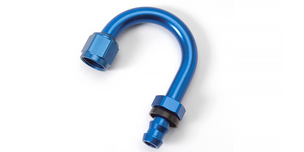 Twist-Lok 180° Standard Radius Hose Ends by Russell Performance Products