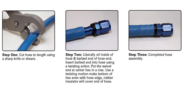 Twist-Lok Hose & Hose End Assembly, by Russell Performance Plumbing