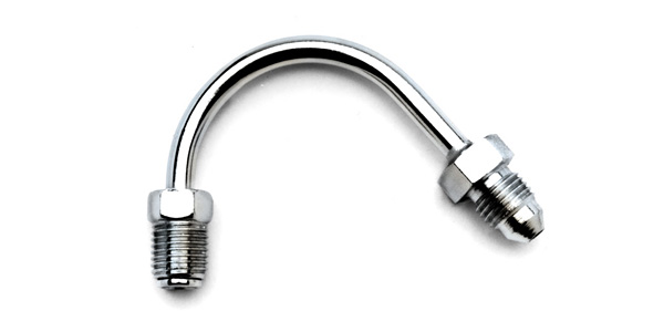 -3 x 3/8 x -24 Inverted Flare 150° Adapter Fitting by Russell Performance Products