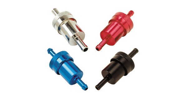 Aluminum Street Fuel Filters by Edelbrock